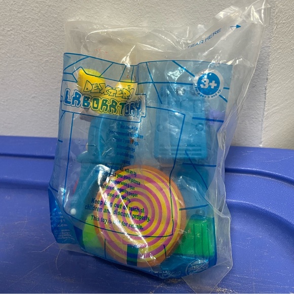 Vintage Y2K Burger King Toy Dexters Laboratory Hypno Dee Dee Lab Action Figure - Picture 2 of 5